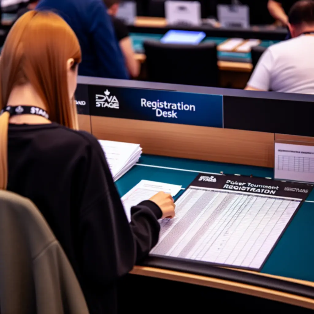 Rezerwacja miejsca na turniej pokerowy w Drava Stage