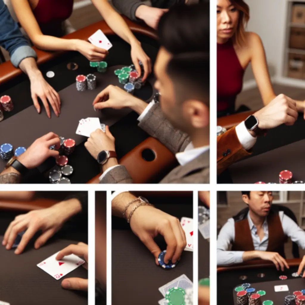 Prywatna sesja pokerowa w zamkniętej sali Drava Stage